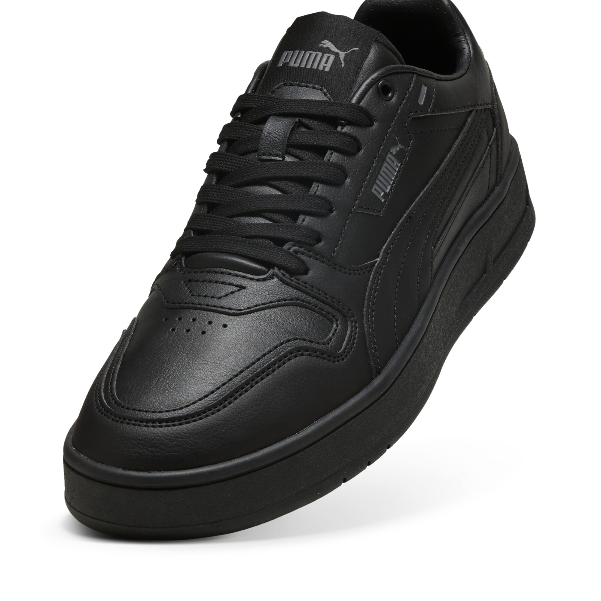 Court Classic Street sneakers unisex, Zwart/Grijs, Maat 40,5 | PUMA