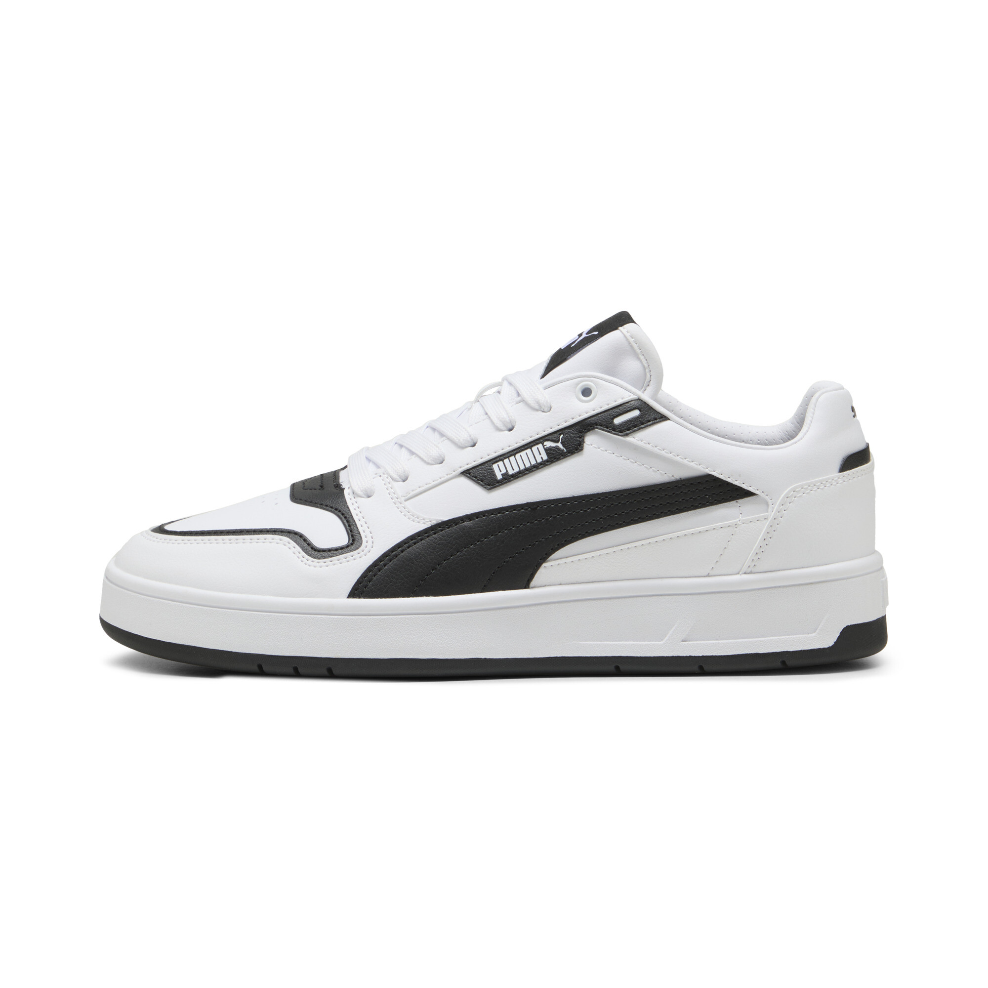 Puma Court Classic Street Sneakers Unisex Schuhe | White/Black | Größe: 36