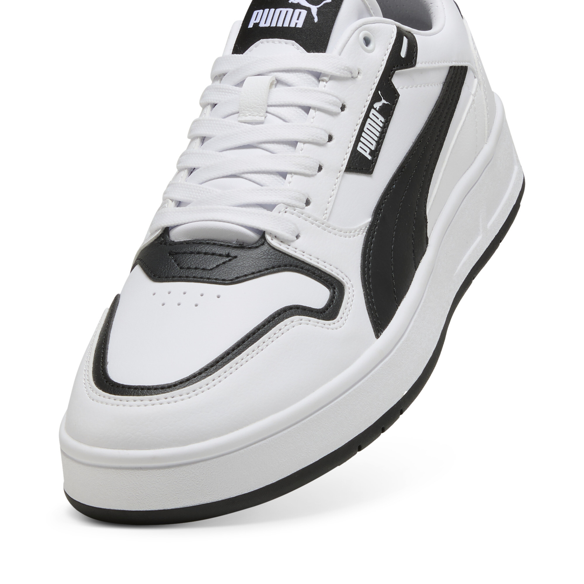 Court Classic Street sneakers unisex, Zwart/Wit, Maat 48 | PUMA