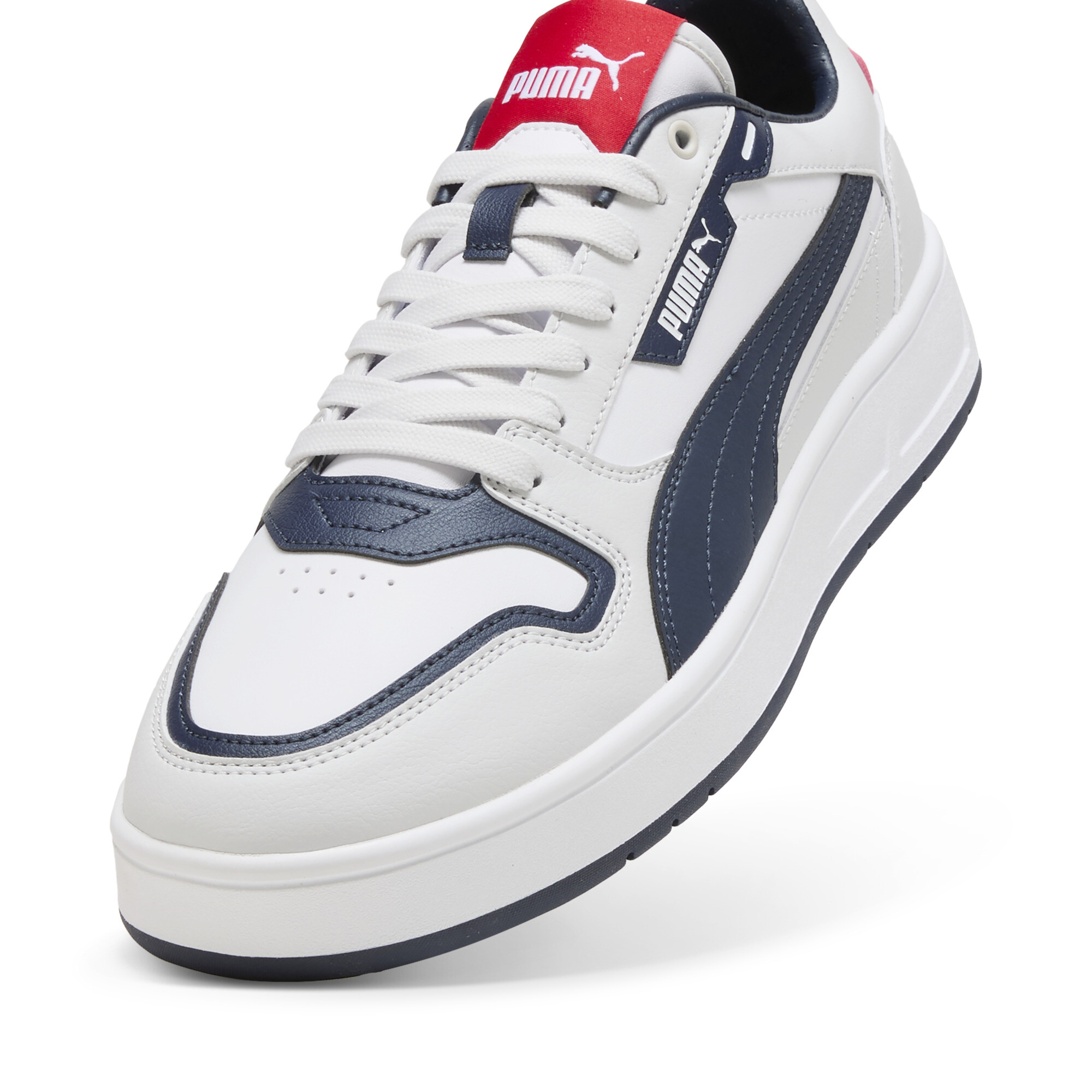 Puma Court Classic Street Sneakers Heren Wit