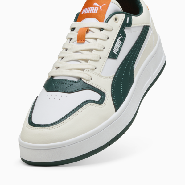 Court Classic Street Sneakers Unisex, PUMA White-Dark Myrtle-Warm White, large-ZAF
