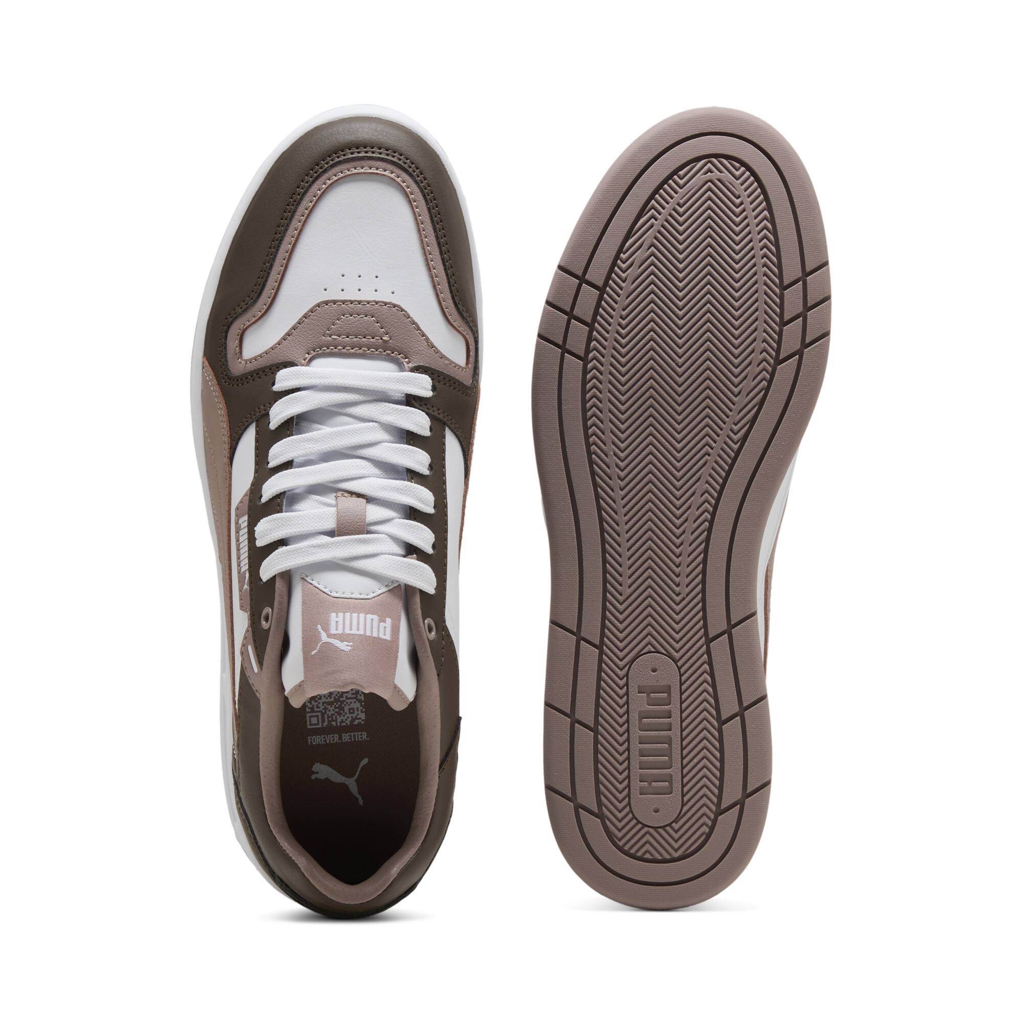 PUMA Court Classic Street sneakers unisex, Wit, Maat 44 thumbnail 4