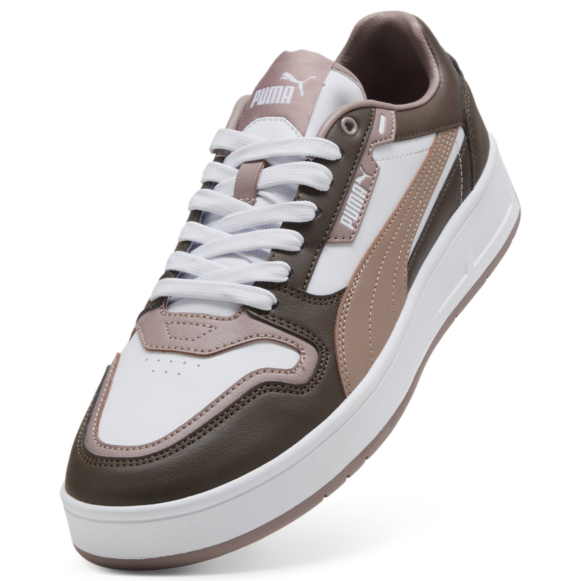 PUMA Court Classic Street sneakers unisex, Wit, Maat 44 thumbnail 2