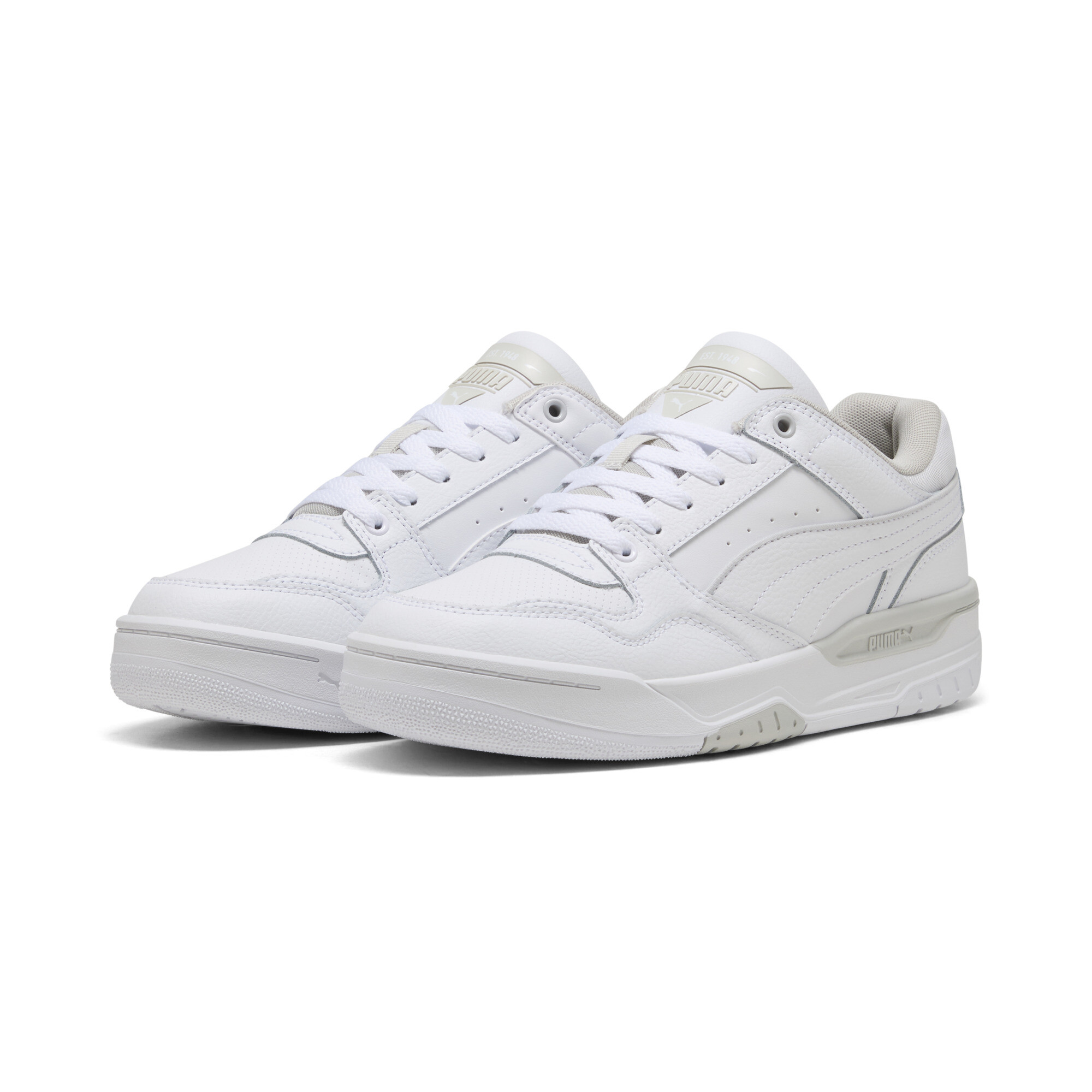 PUMA Rebound Retro sneakers unisex, Grijs/Wit, Maat 38,5 thumbnail 6