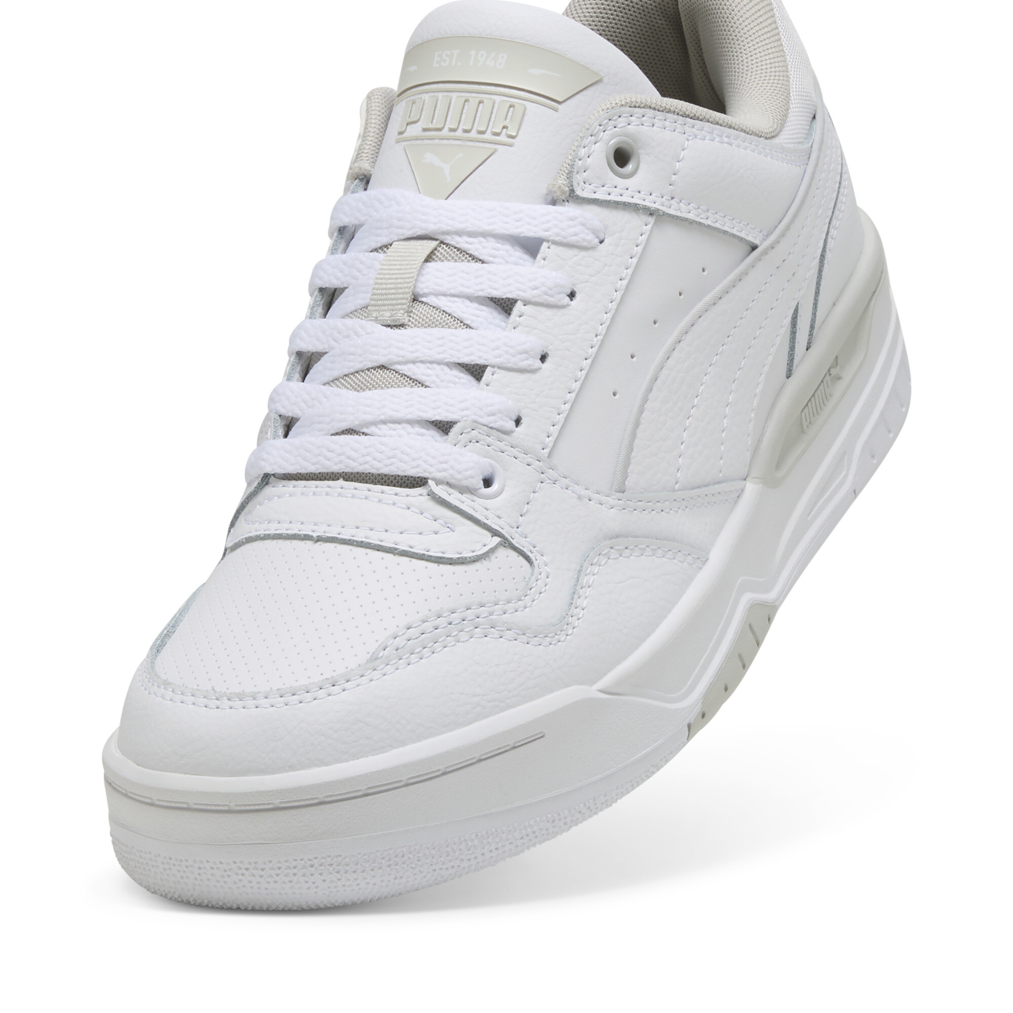 Rebound Retro sneakers unisex, Grijs/Wit, Maat 42 | PUMA