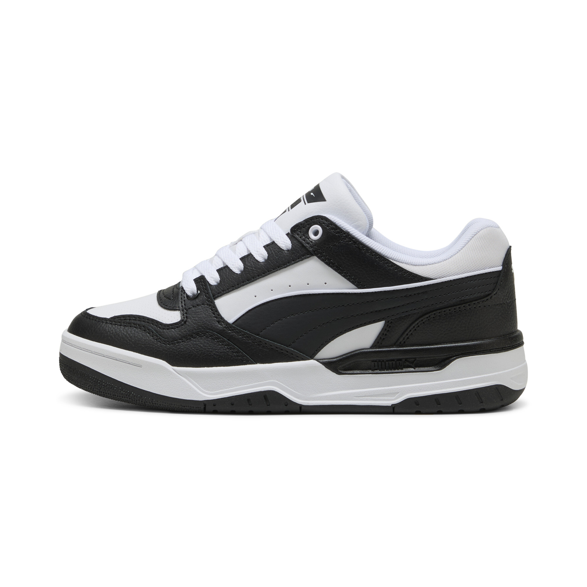 Puma Rebound Retro Sneakers Unisex Schuhe | Mit Colorful | White/Black | Größe: 42.5