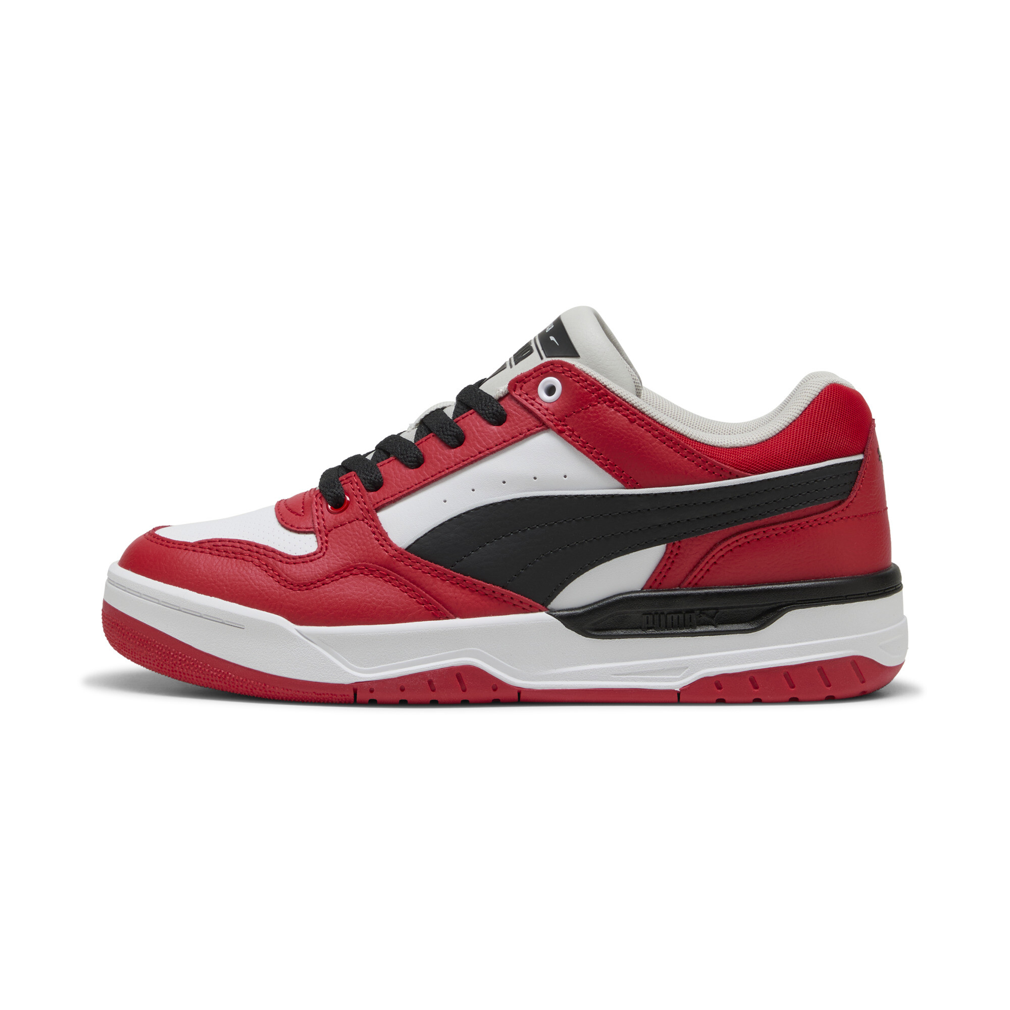 Puma Rebound Retro Sneakers Unisex Schuhe | Mit Colorful | Black/Red | Größe: 43