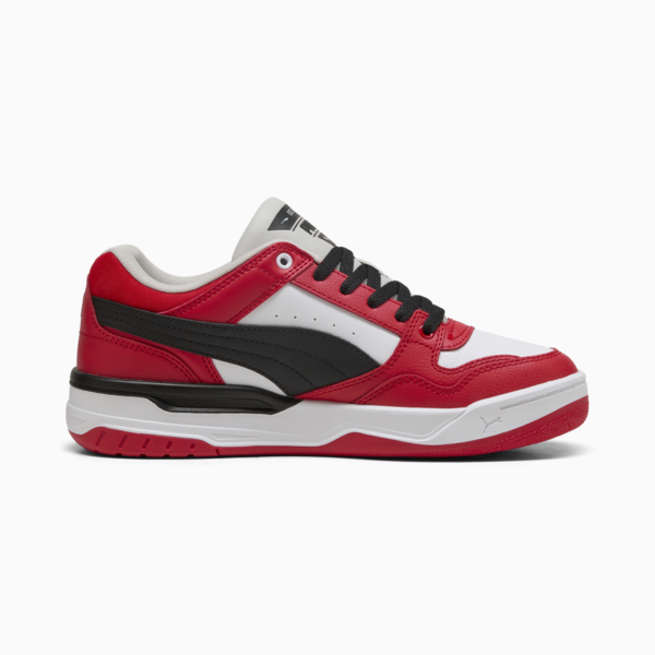 Rebound Retro Sneakers Unisex, PUMA Black-For All Time Red, large-MEX