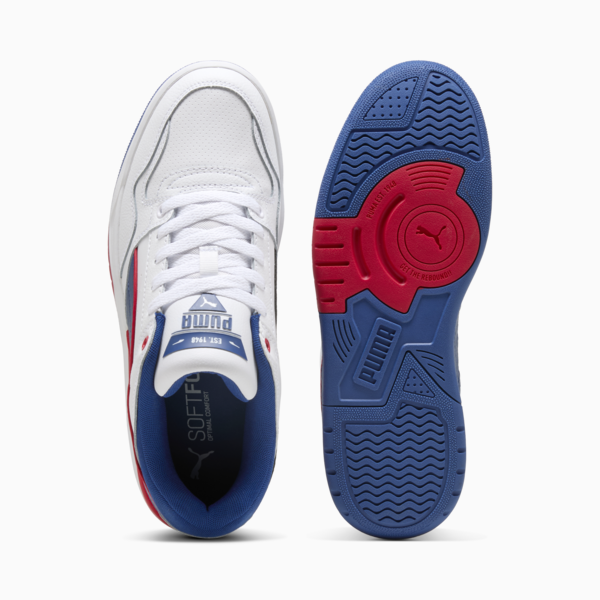 Rebound Retro Sneakers Unisex, For All Time Red-Clyde Royal-PUMA White, large-MEX