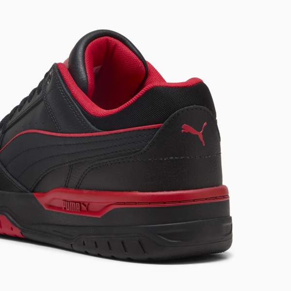 Rebound Retro Sneakers Unisex, PUMA Black-For All Time Red-PUMA Black, large-MEX