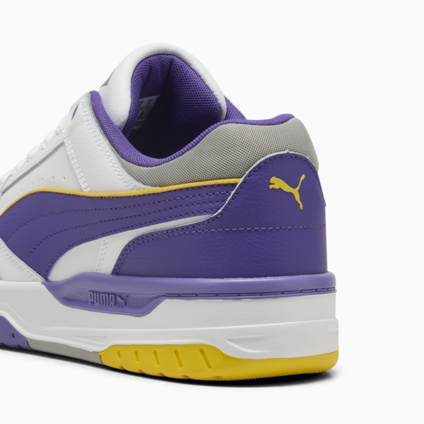 Rebound Retro Sneakers Unisex, PUMA White-Team Violet-Yellow Sizzle, large-MEX