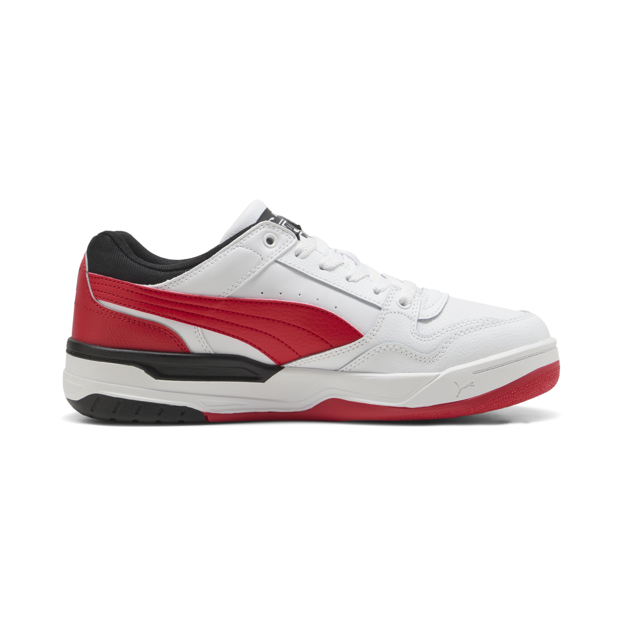 PUMA Rebound Retro sneakers unisex, Zwart/Rood/Wit, Maat 47 thumbnail 3