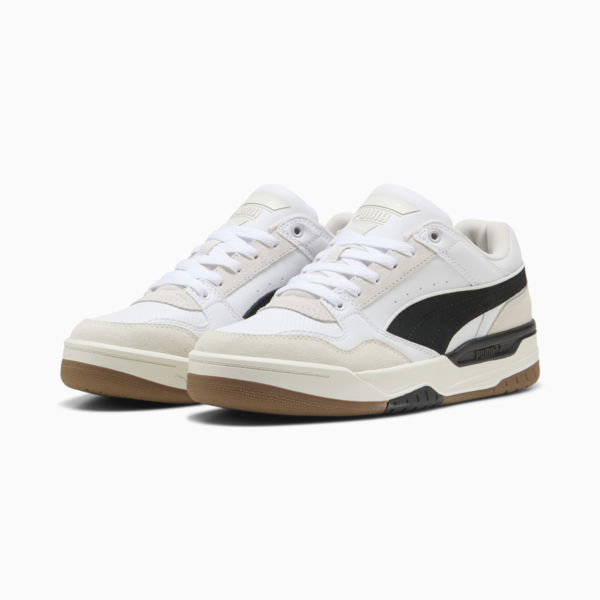 Zapatillas Rebound Retro Gamuza, PUMA White-PUMA Black-Feather Gray, large-ARG