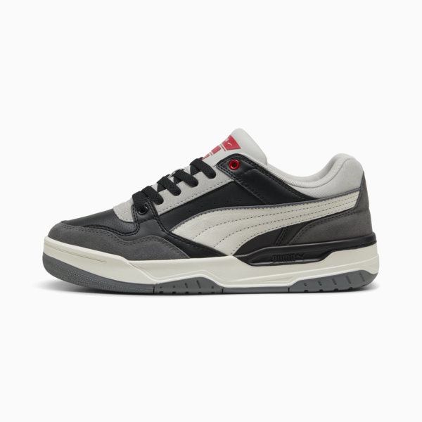 Zapatillas Rebound Retro Gamuza, PUMA Black-Cool Dark Gray-For All Time Red, large-ARG