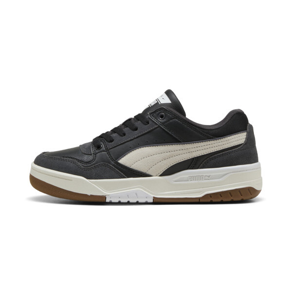 Zapatillas PUMA Rebound Retro Gamuza En Negro/Blanco/Dusky Gris