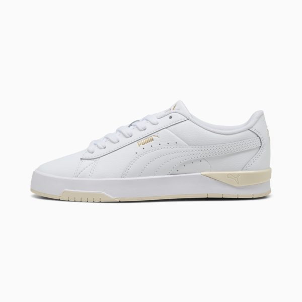 Jada Classic Sneakers Women, PUMA White-PUMA Gold-Alpine Snow, large-ZAF