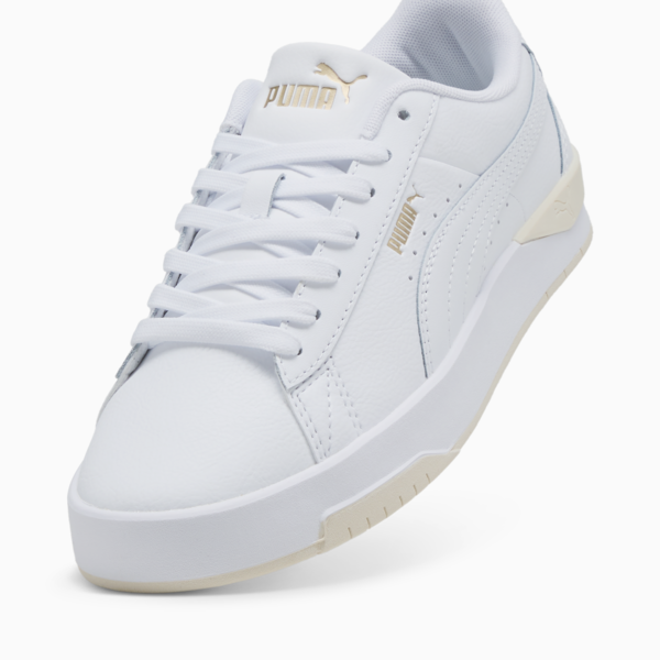 Tenis mujer Jada Classic, PUMA White-PUMA Gold-Alpine Snow, large-MEX