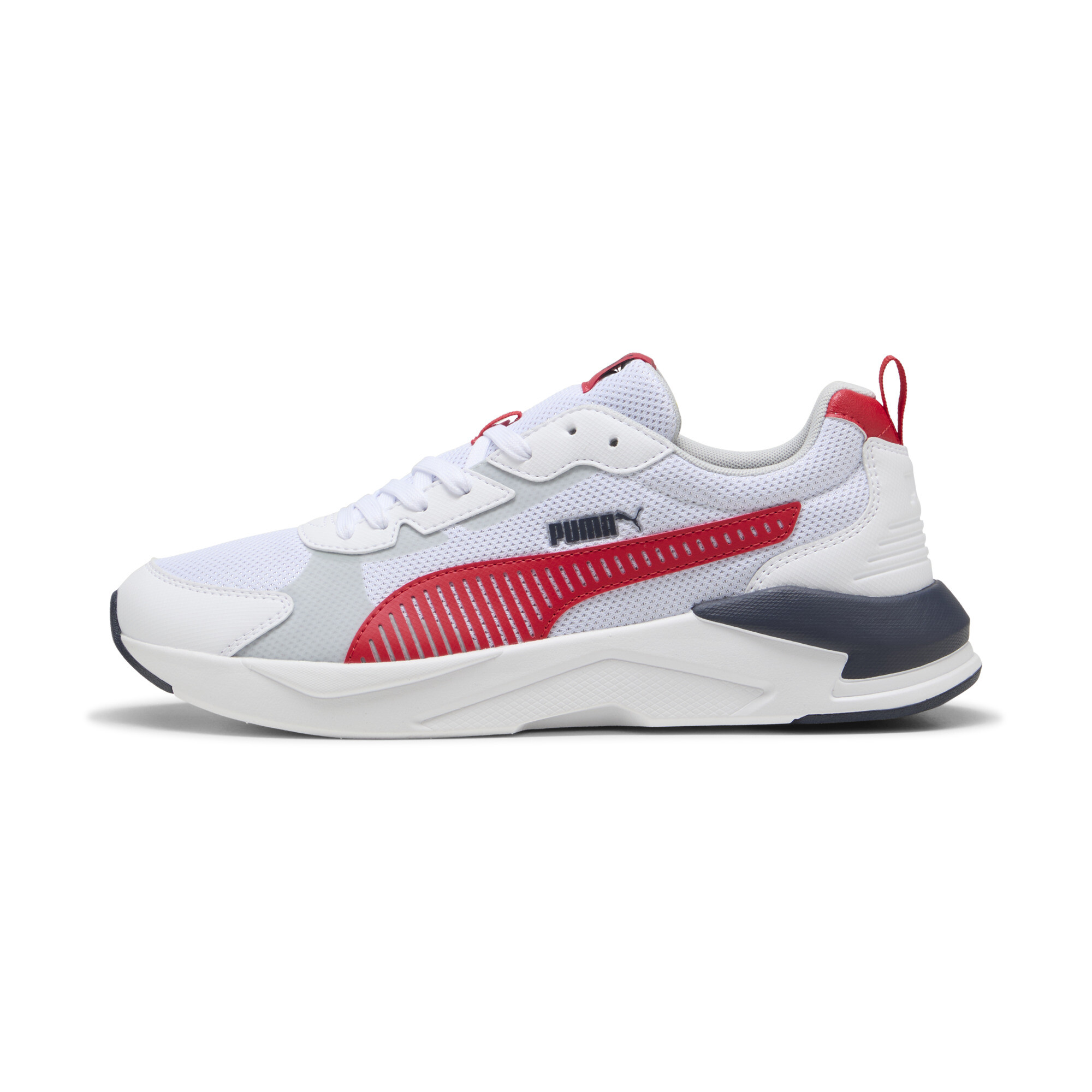 Puma X-Ray 3 Sneakers Unisex Schuhe | White/Red/Navy | Größe: 43