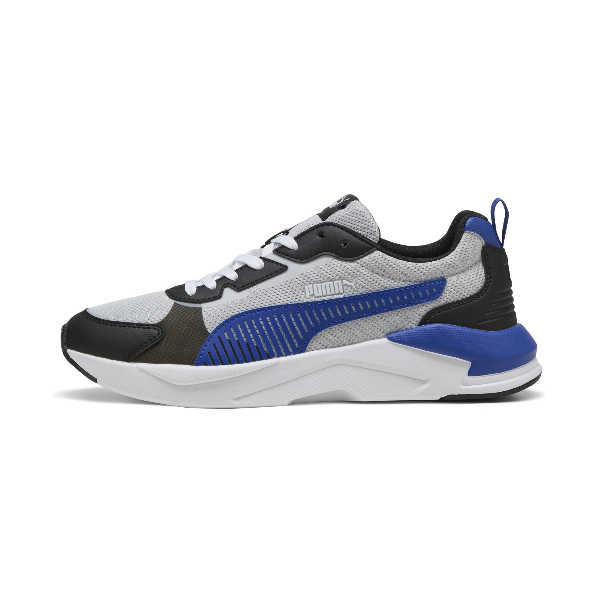 Puma X-Ray 3 Sneakers Unisex Schuhe | Glacial Gray/Vivid Blue/Black | Größe: 40