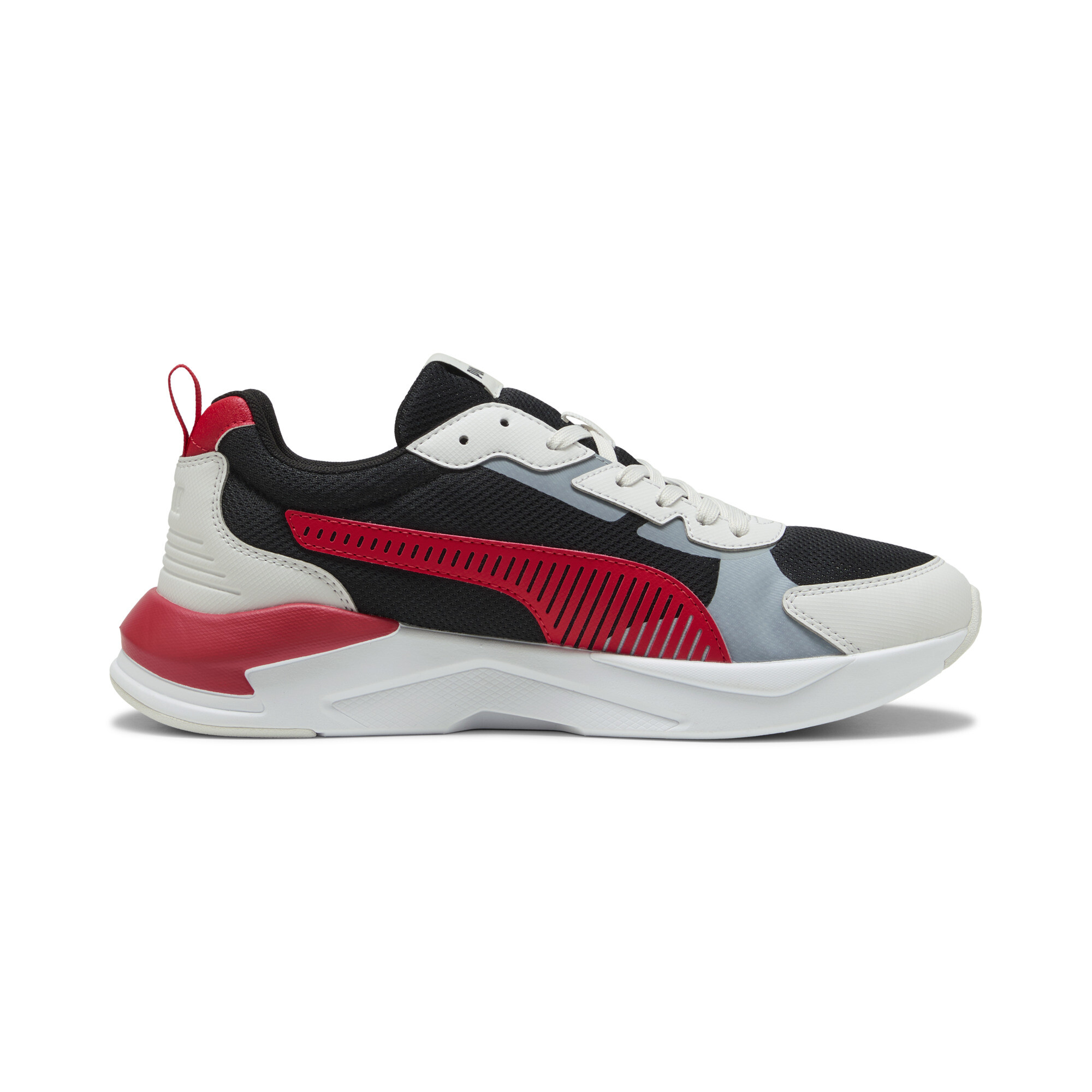 PUMA X-Ray 3 sneakers uniseks, Zwart/Grijs/Rood, Maat 37 thumbnail 3