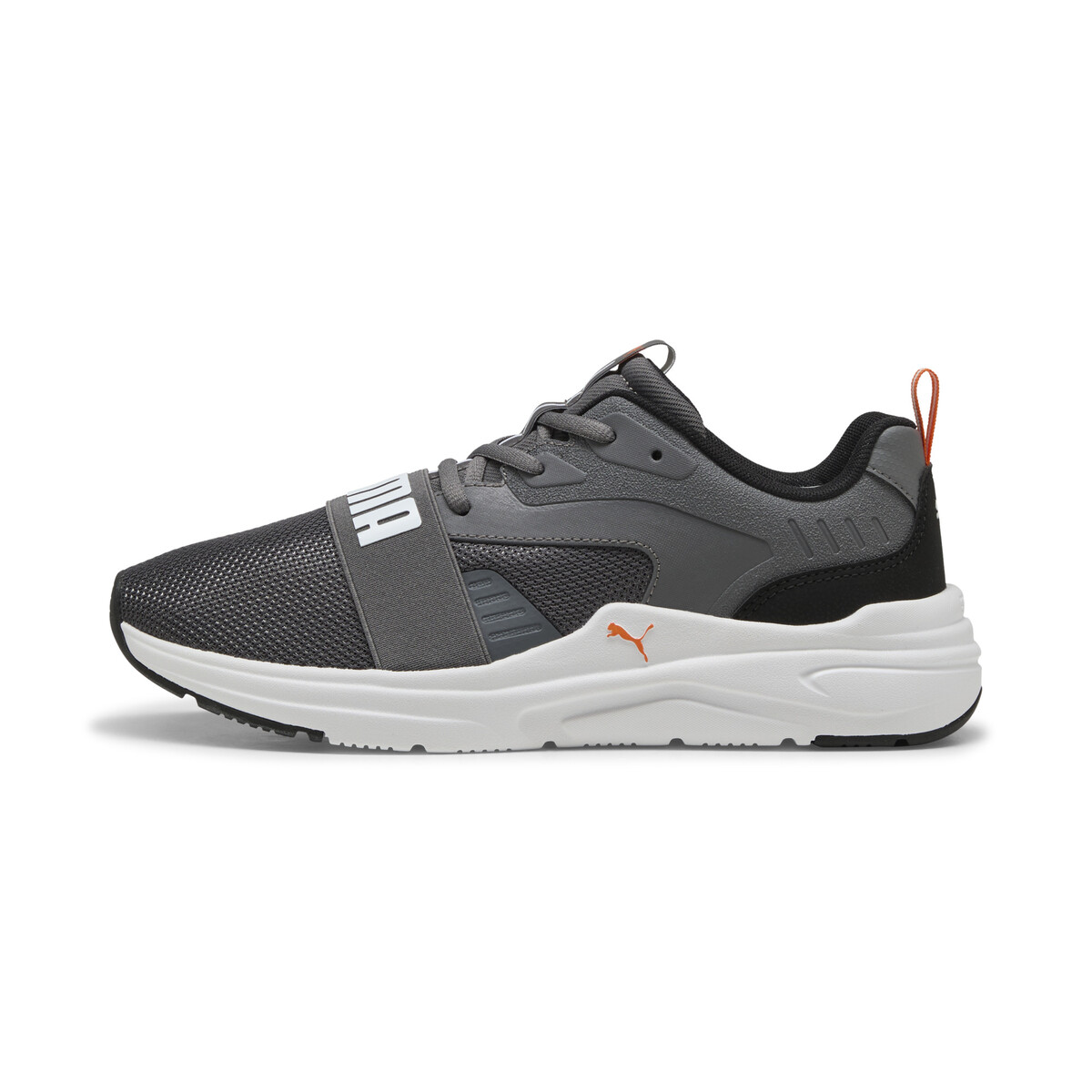 SOFTRIDE Wired 2 Sneakers Unisex in Cool Dark Gray/White Black Rickie Orange by PUMA, UK 10