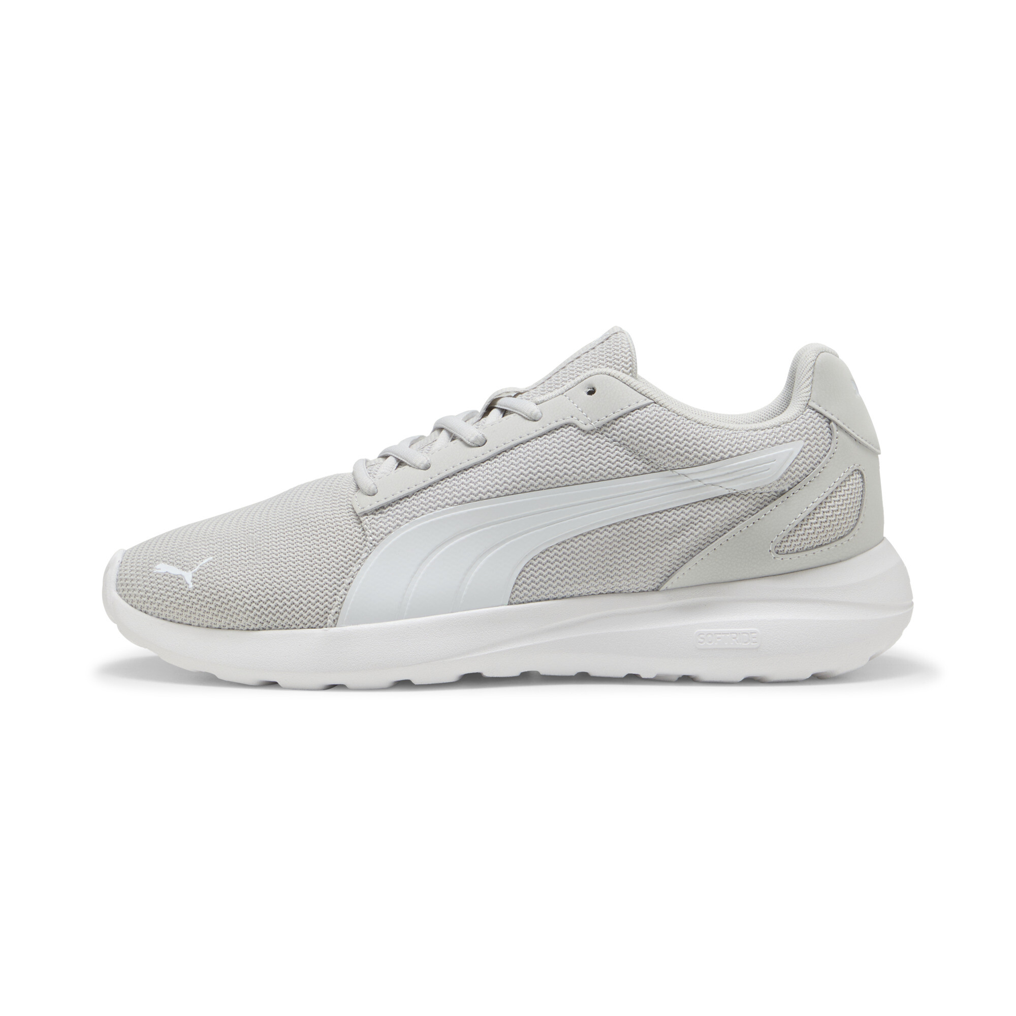 Puma SOFTRIDE Cosmic Sneakers Unisex Schuhe | Glacial Gray/White | Größe: 37.5