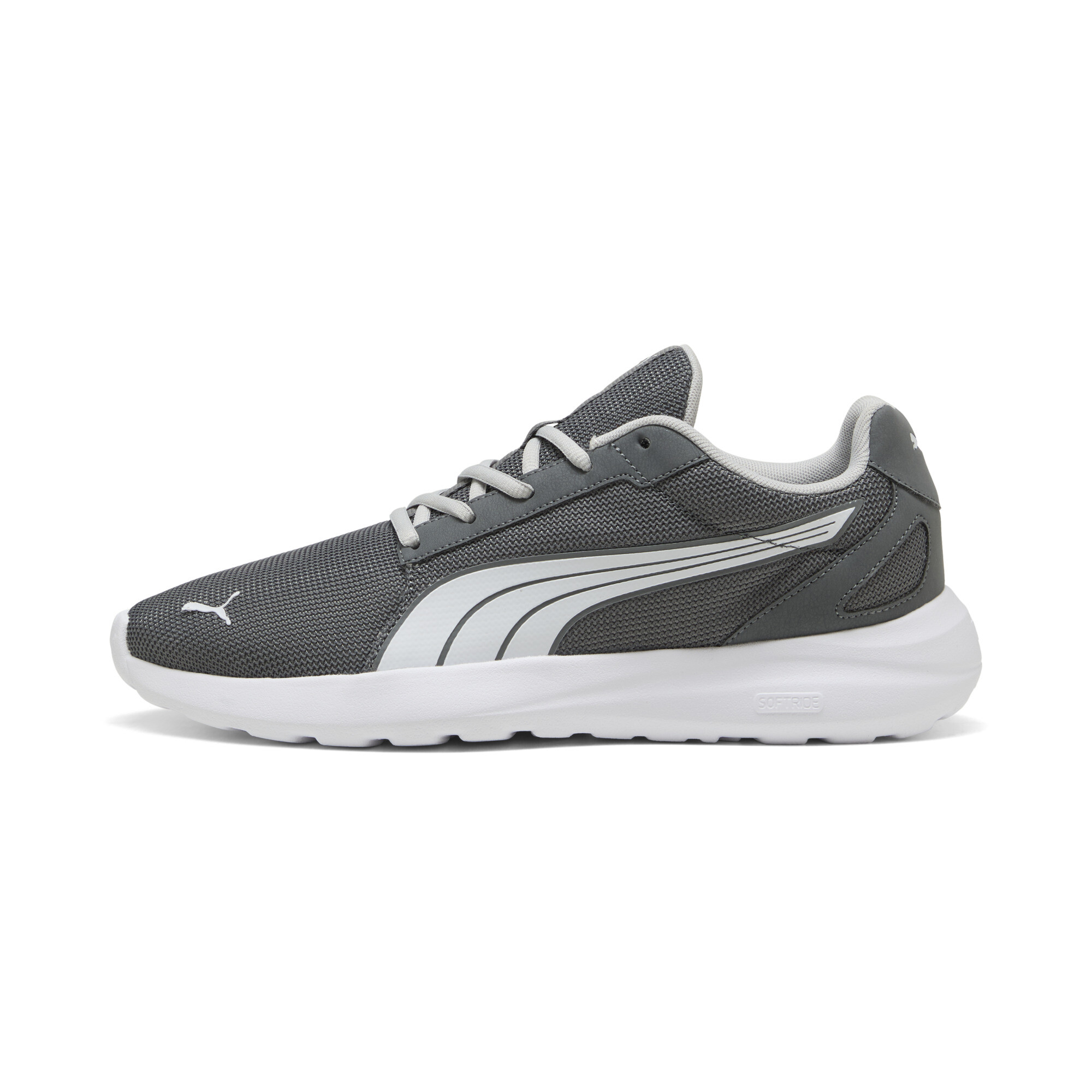 PUMA SOFTRIDE Cosmic uniseks sneakers, Grijs/Wit, Maat 48