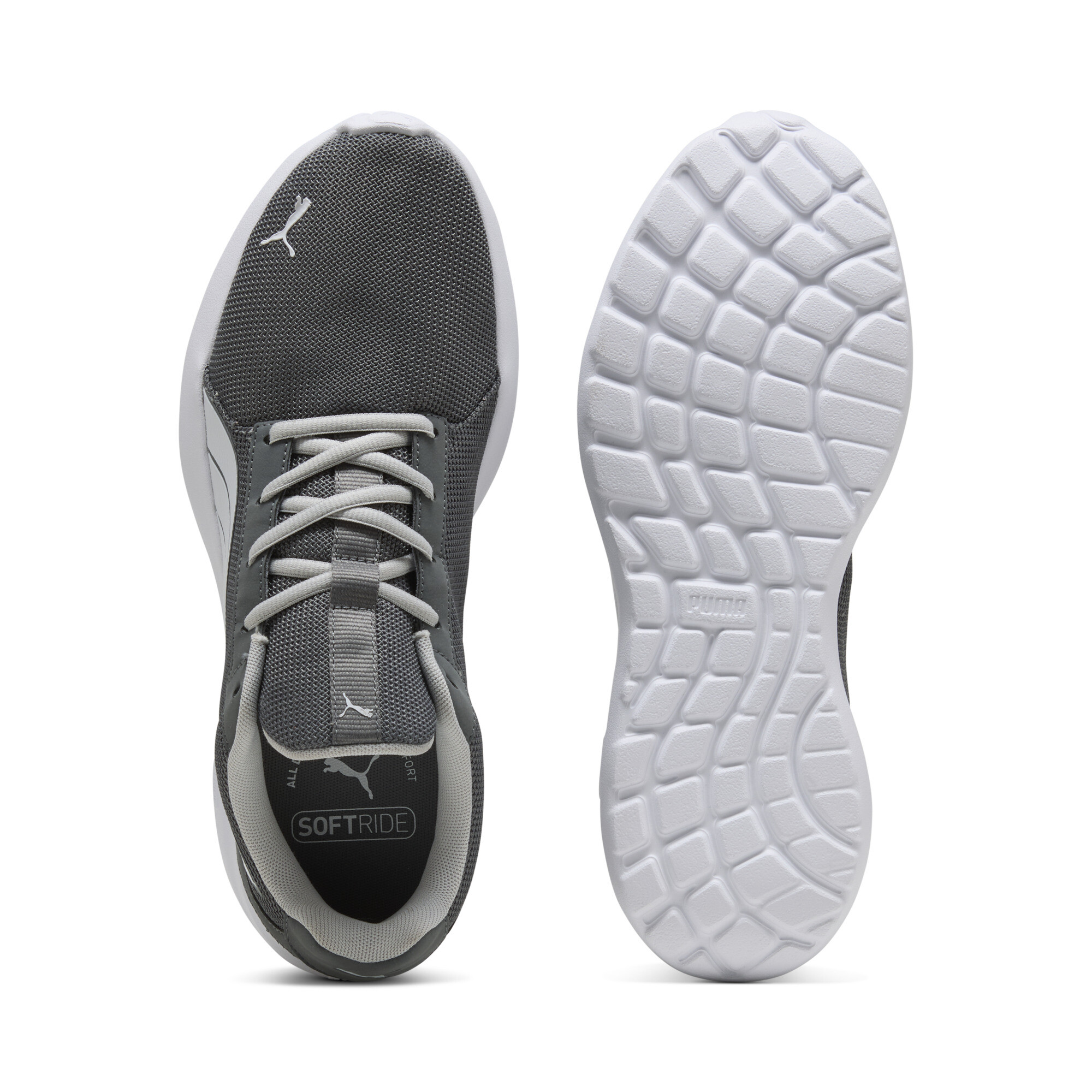 PUMA SOFTRIDE Cosmic uniseks sneakers, Grijs/Wit, Maat 48 thumbnail 4