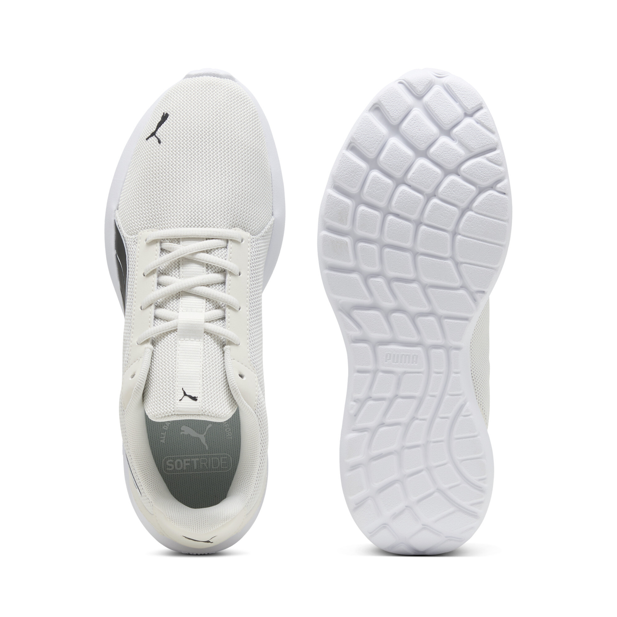 PUMA SOFTRIDE Cosmic uniseks sneakers, Zwart/Grijs/Wit, Maat 41 thumbnail 4