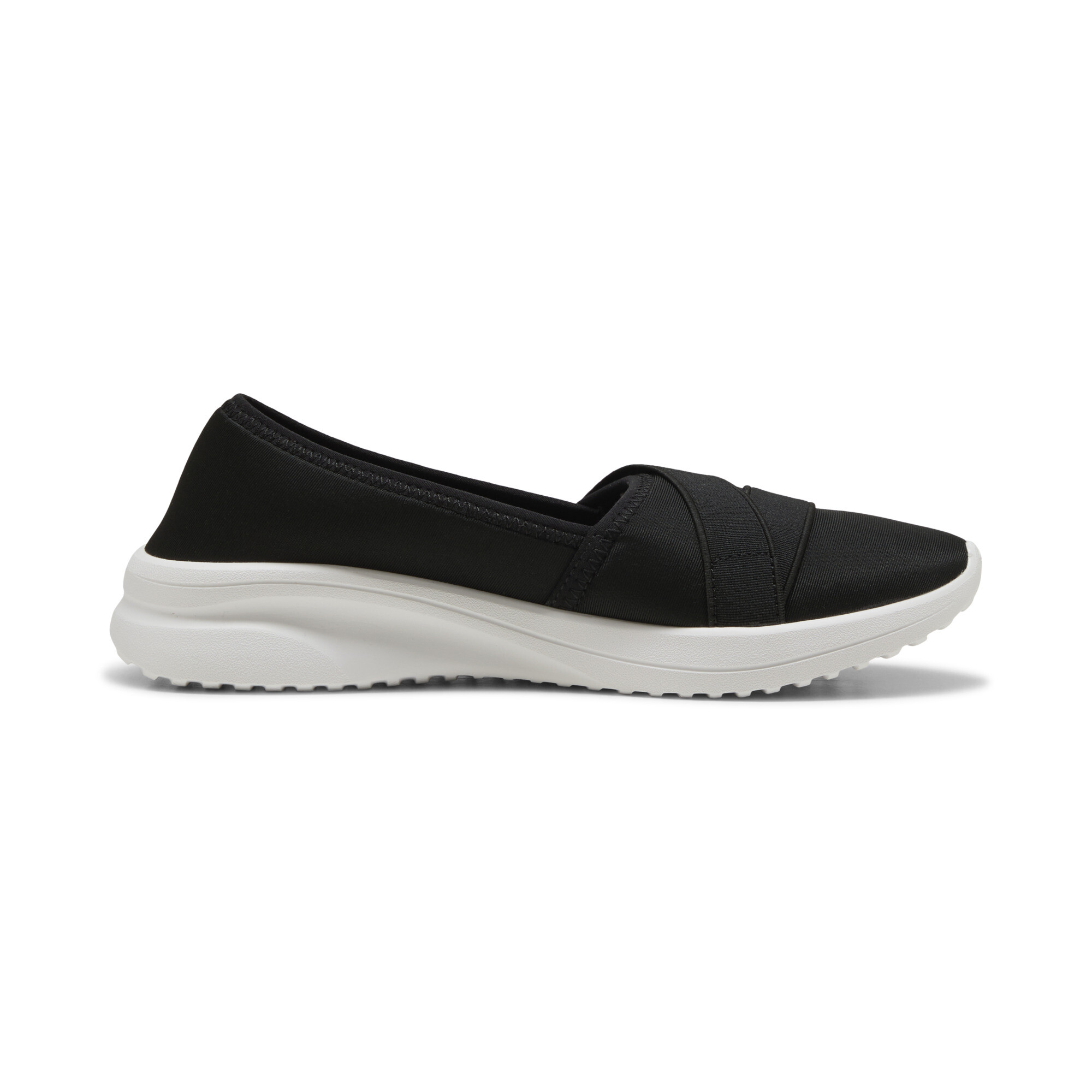 PUMA Adelina 2 sneakers voor Dames, Zwart/Wit, Maat 38,5 thumbnail 3