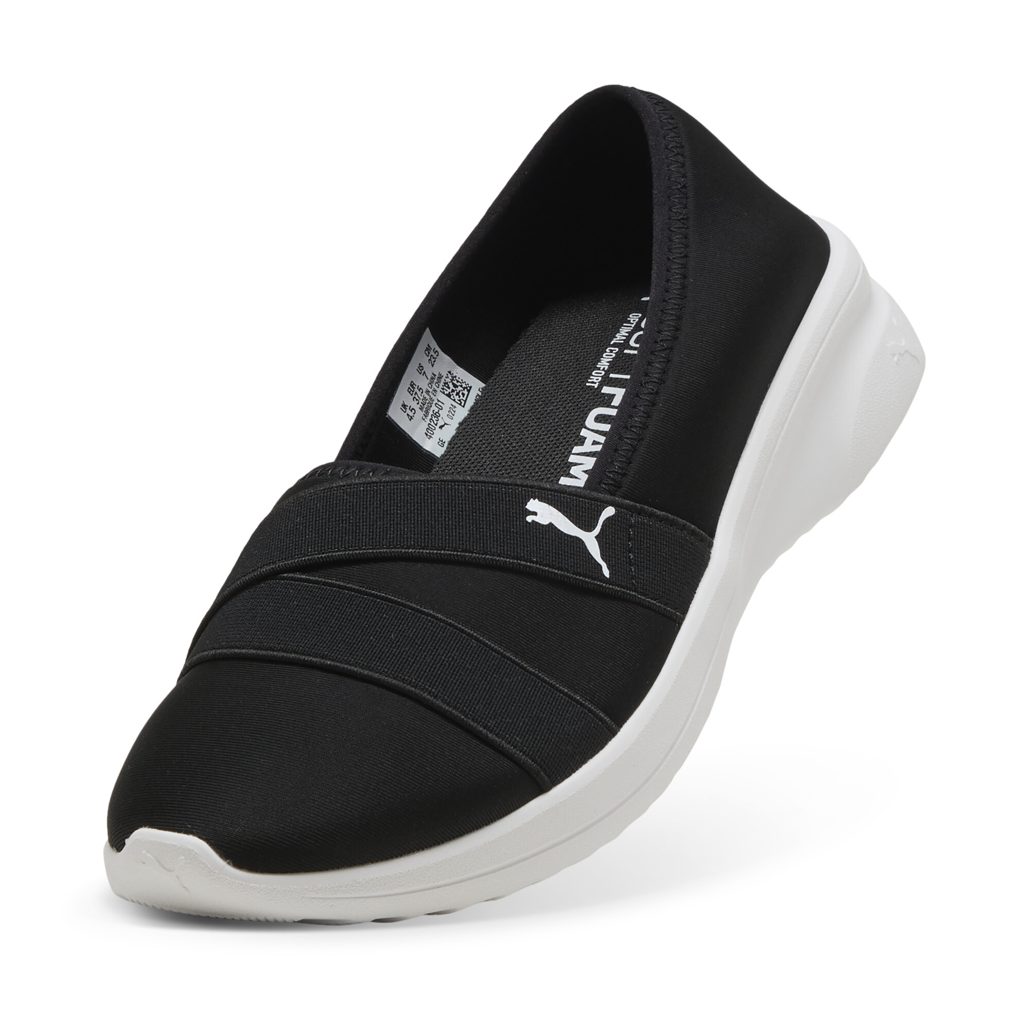 Adelina 2 sneakers voor Dames, Zwart/Wit, Maat 42 | PUMA