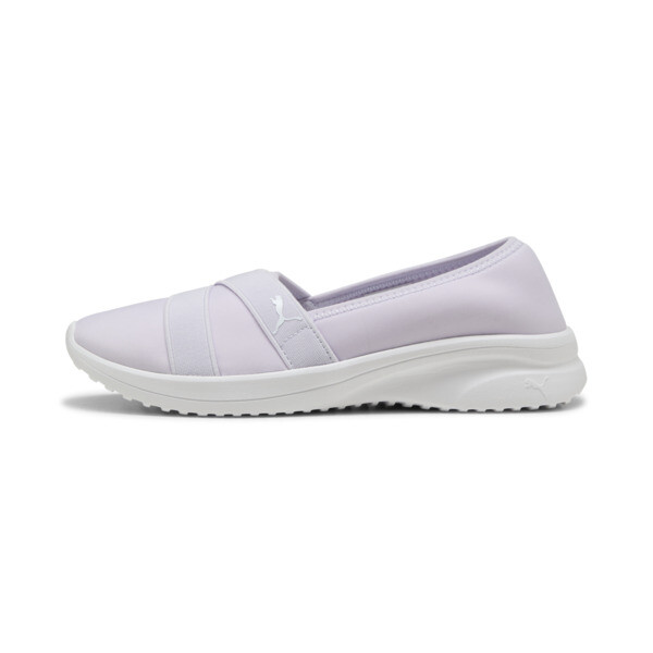 Puma Adelina 2 Women's Slip-on Shoes In Lilac Frost- White