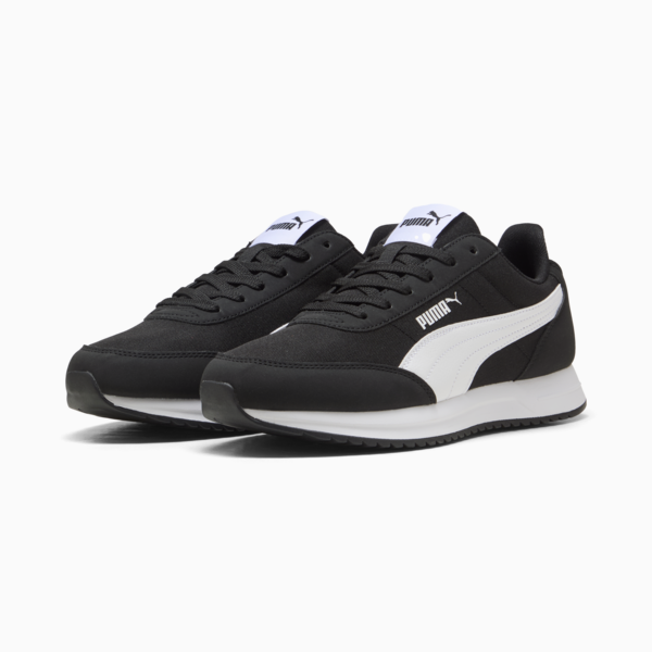 R78 Lightwind Sneakers Unisex, PUMA Black-PUMA White, large-ZAF