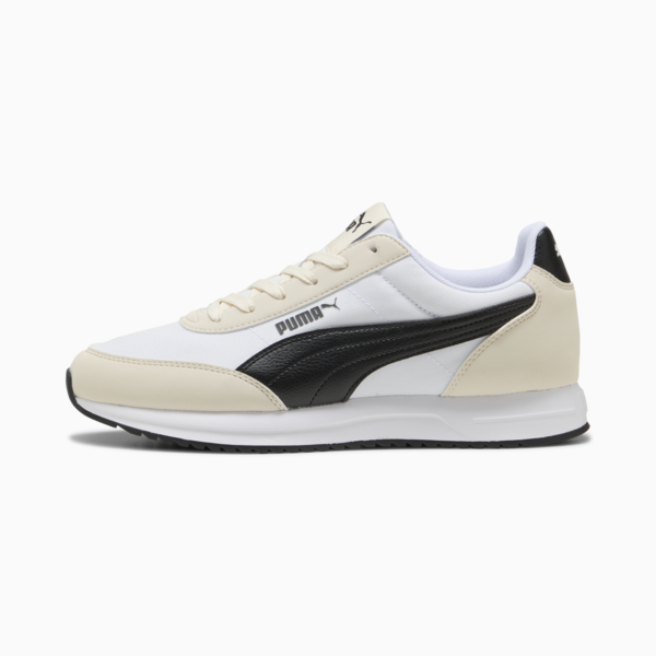 R78 Lightwind Sneakers Unisex, PUMA White-PUMA Black-Alpine Snow, large-ZAF