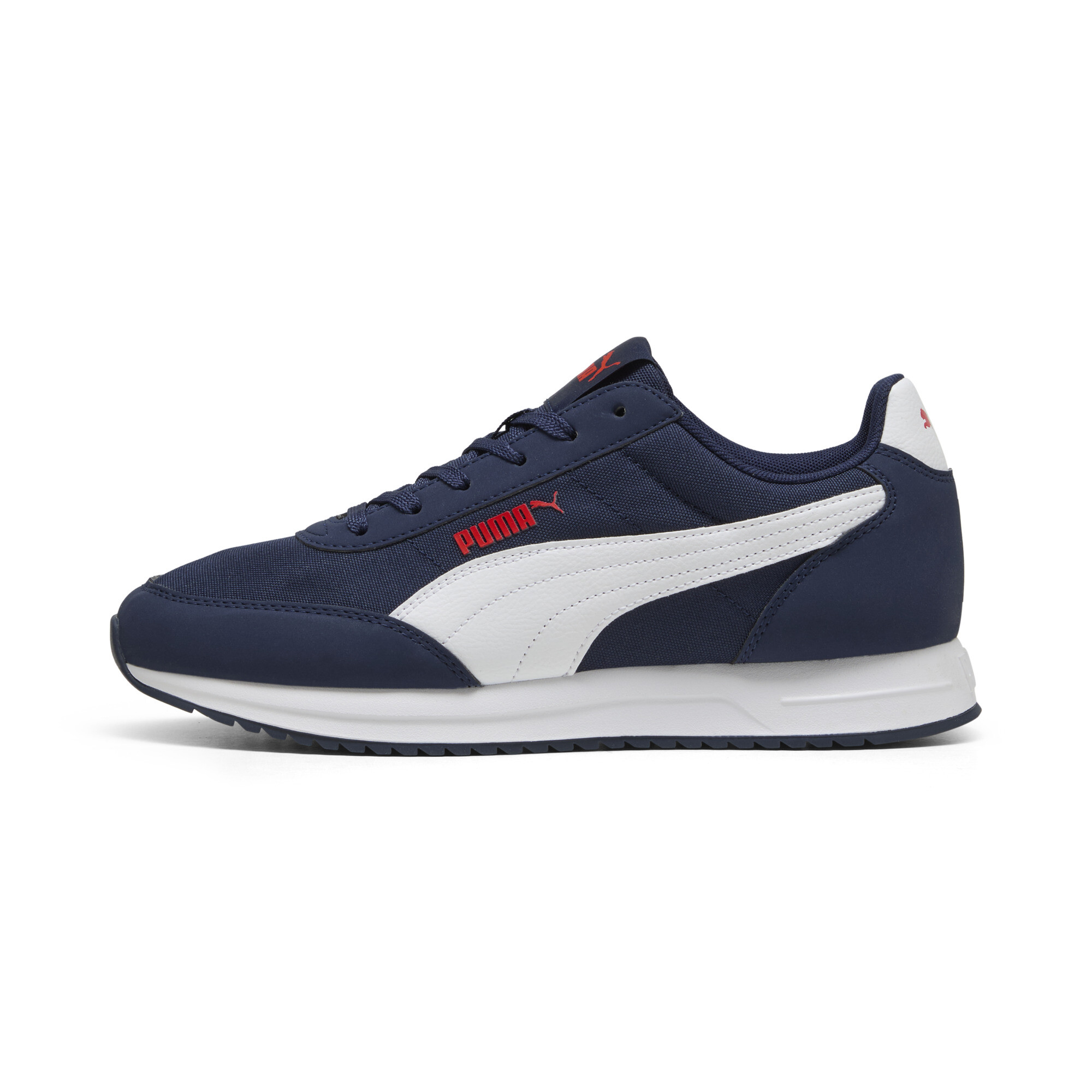 Puma R78 Lightwind Sneakers Unisex Schuhe | Mit Colorful | Navy/Red/White | Größe: 42.5