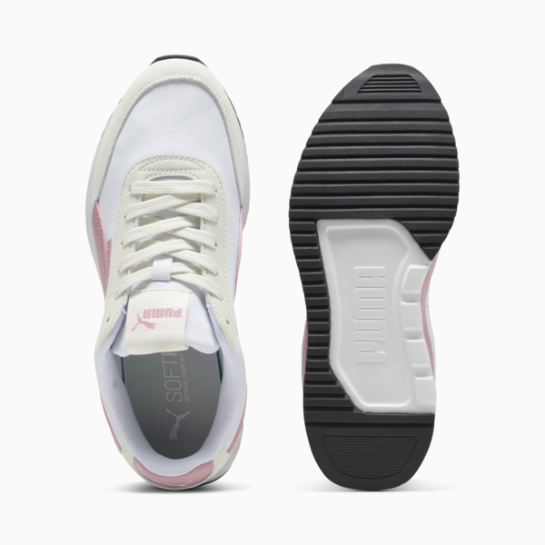 R78 Lightwind Sneakers Unisex, PUMA White-Poised Pink-Vapor Gray, large-ZAF