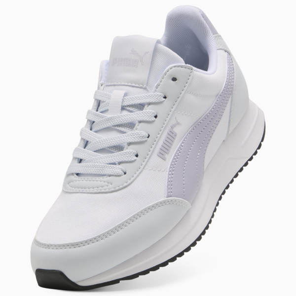 R78 Lightwind Sneakers Unisex, PUMA White-Lilac Crush-Silver Mist, large-ZAF