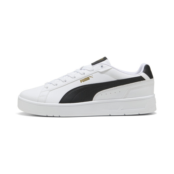Zapatillas PUMA Court Classico En Blanco/Negro/Dorado