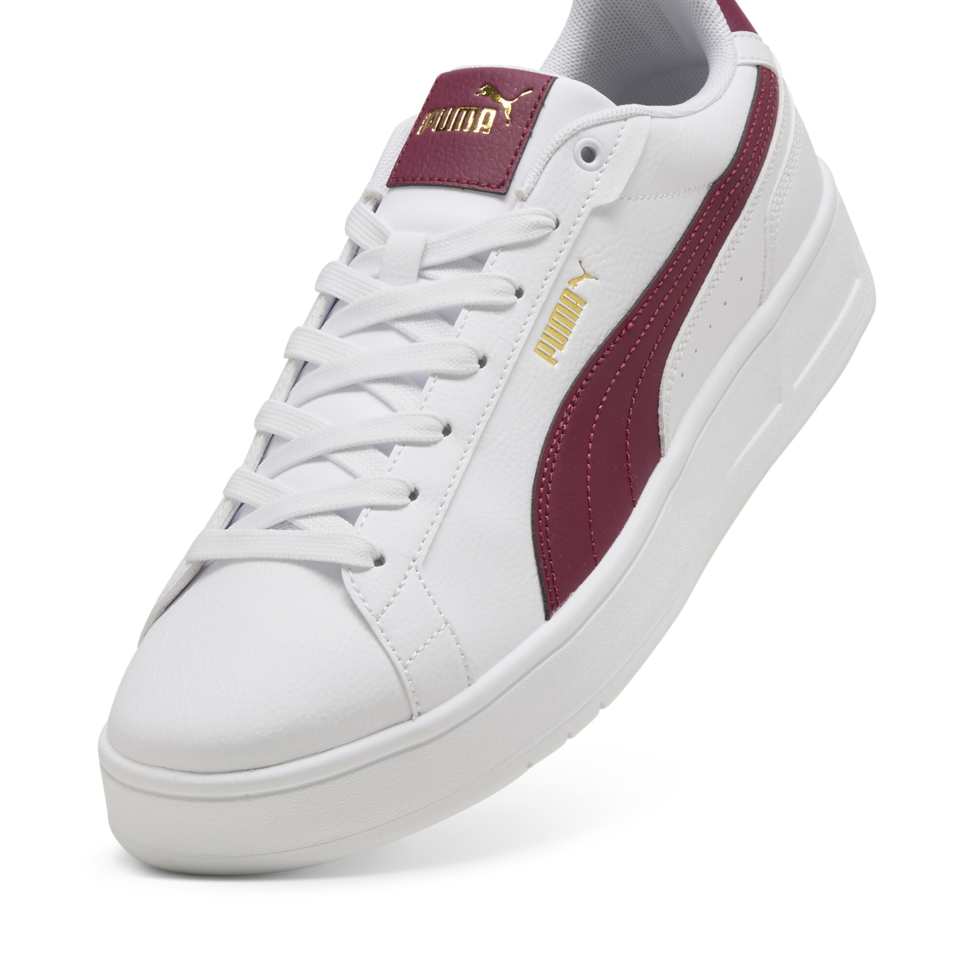 Court Classico sneakers unisex, Rood/Wit/Goud, Maat 46 | PUMA