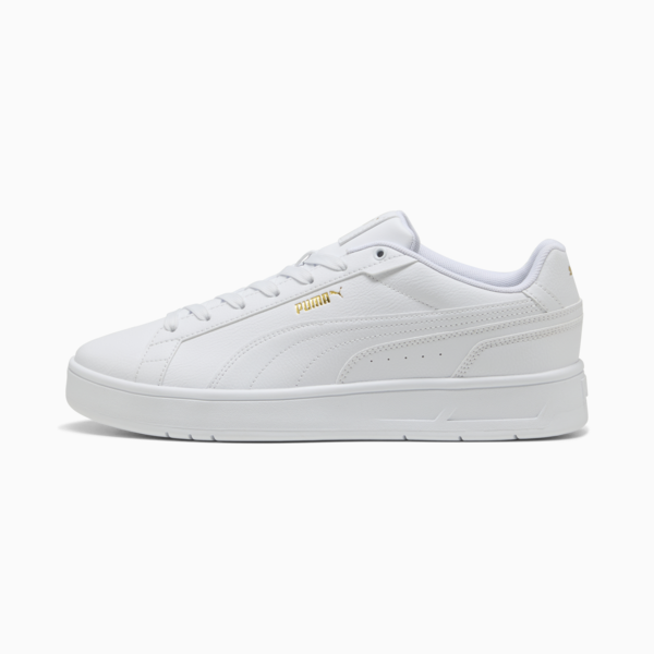 Court Classico Sneakers Unisex, PUMA White-PUMA White-PUMA Gold, large-ZAF