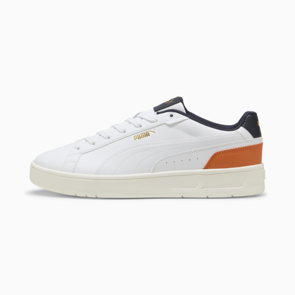 Court Classico Sneakers Unisex, PUMA White-PUMA White-New Navy, large-ZAF