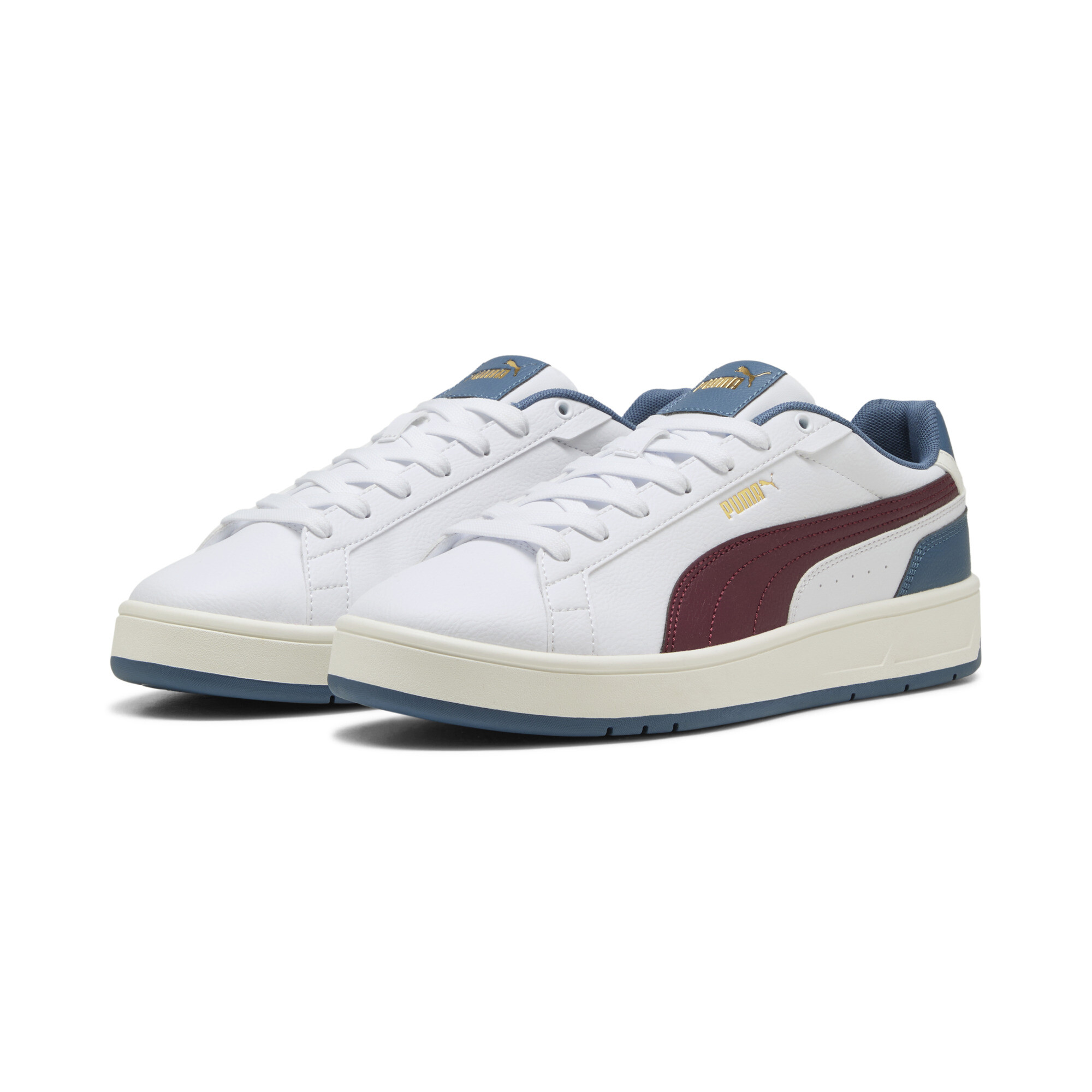 PUMA Court Classico sneakers unisex, Wit, Maat 46 thumbnail 6