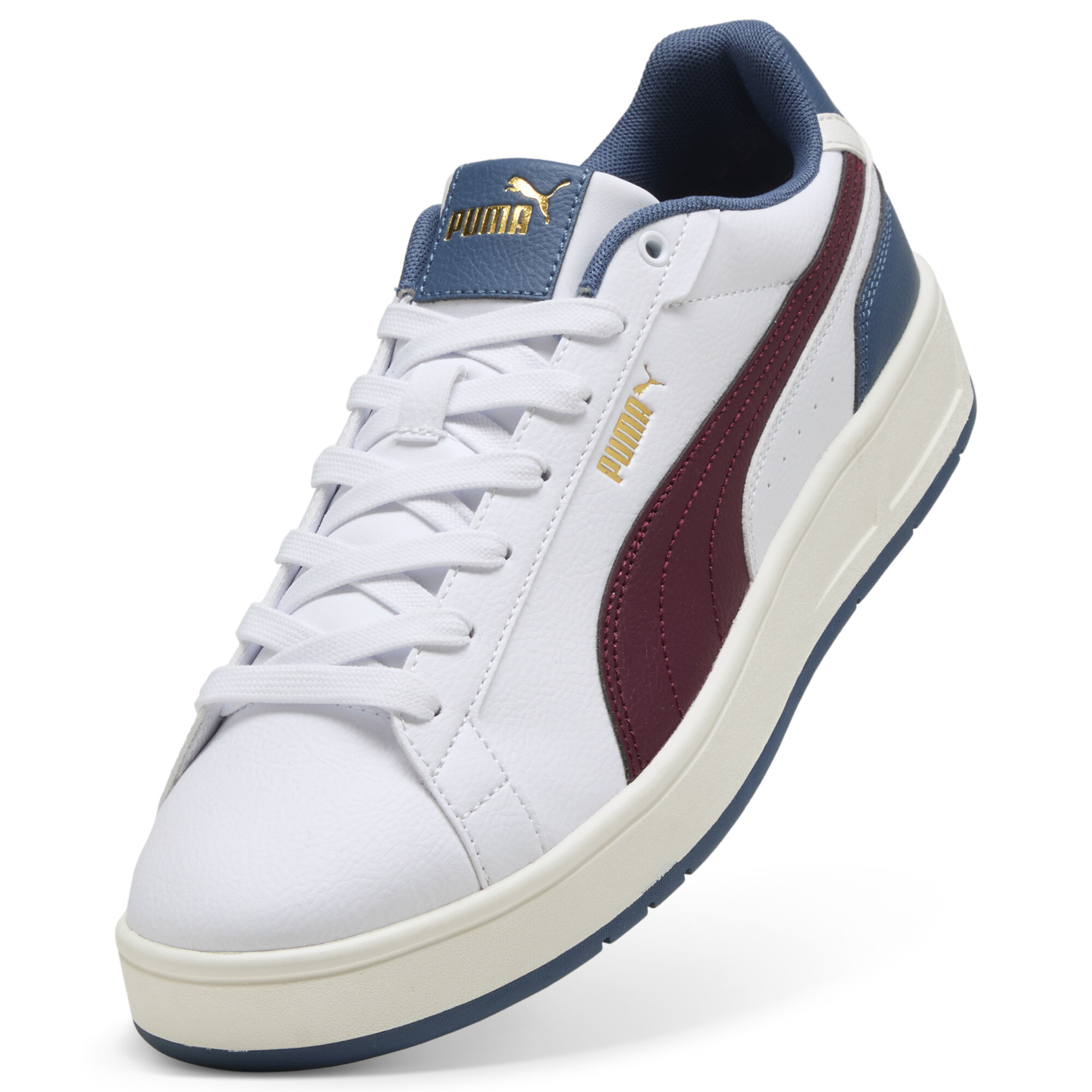 PUMA Court Classico sneakers unisex, Wit, Maat 46 thumbnail 2