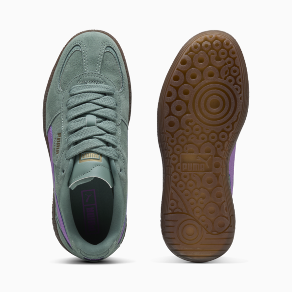 Palermo Moda Xtra Gum Sneakers Women, Green Moon-Wild Berry, large-MEX