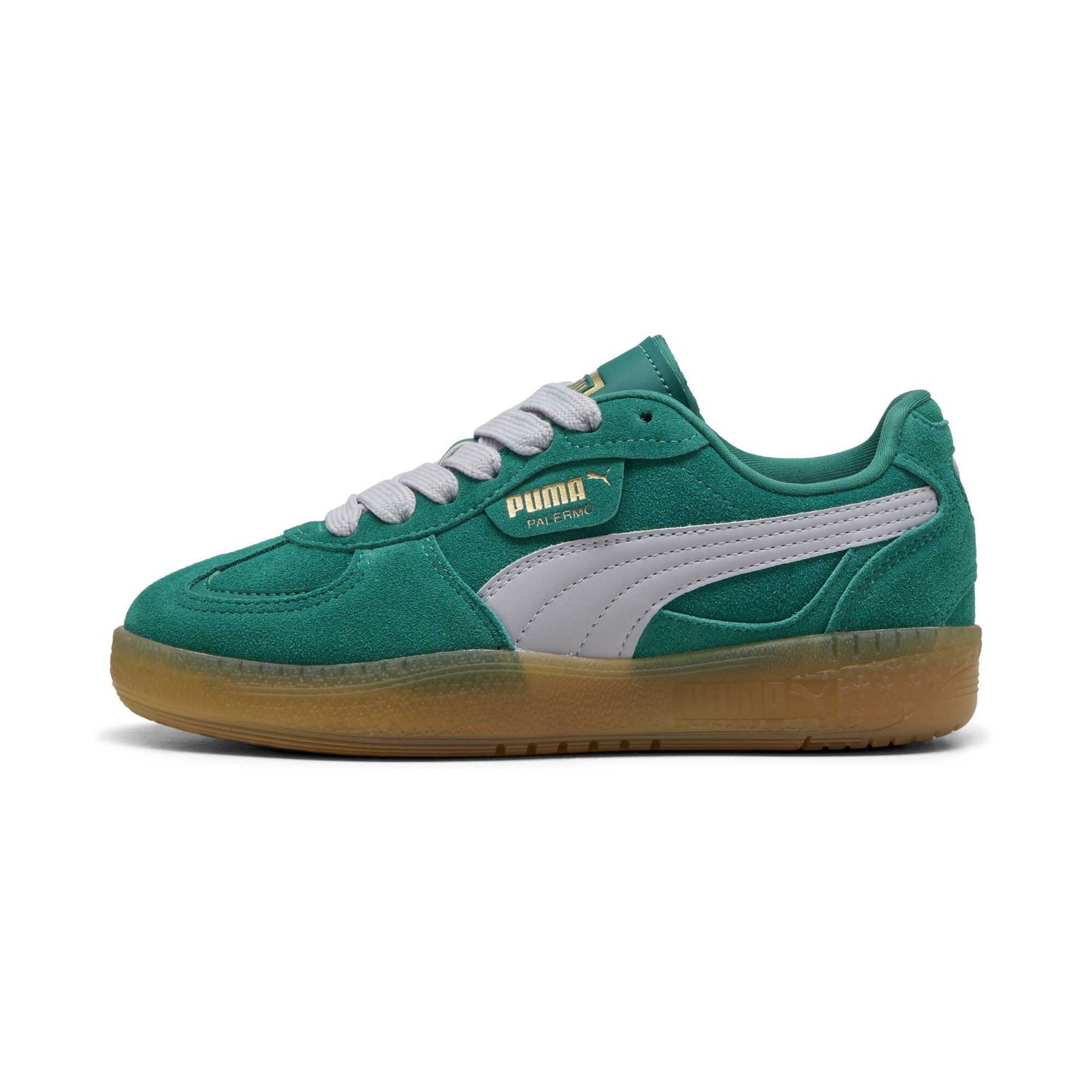 Puma Palermo Moda Xtra Gum Women's Sneakers In Green