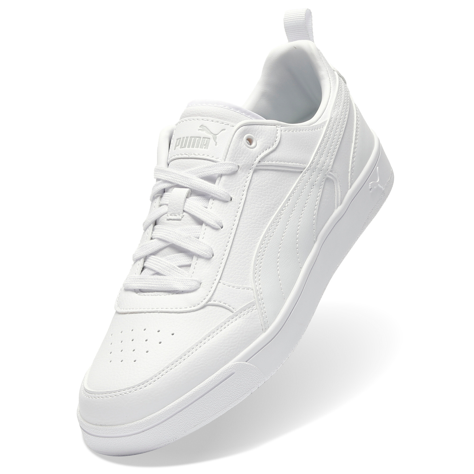 PUMA dribbelsneakers, Grijs/Wit, Maat 41 thumbnail 2