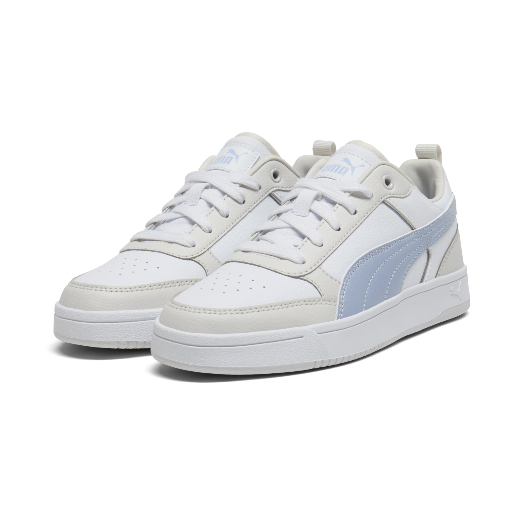 PUMA dribbelsneakers, Grijs/Wit, Maat 42 thumbnail 6