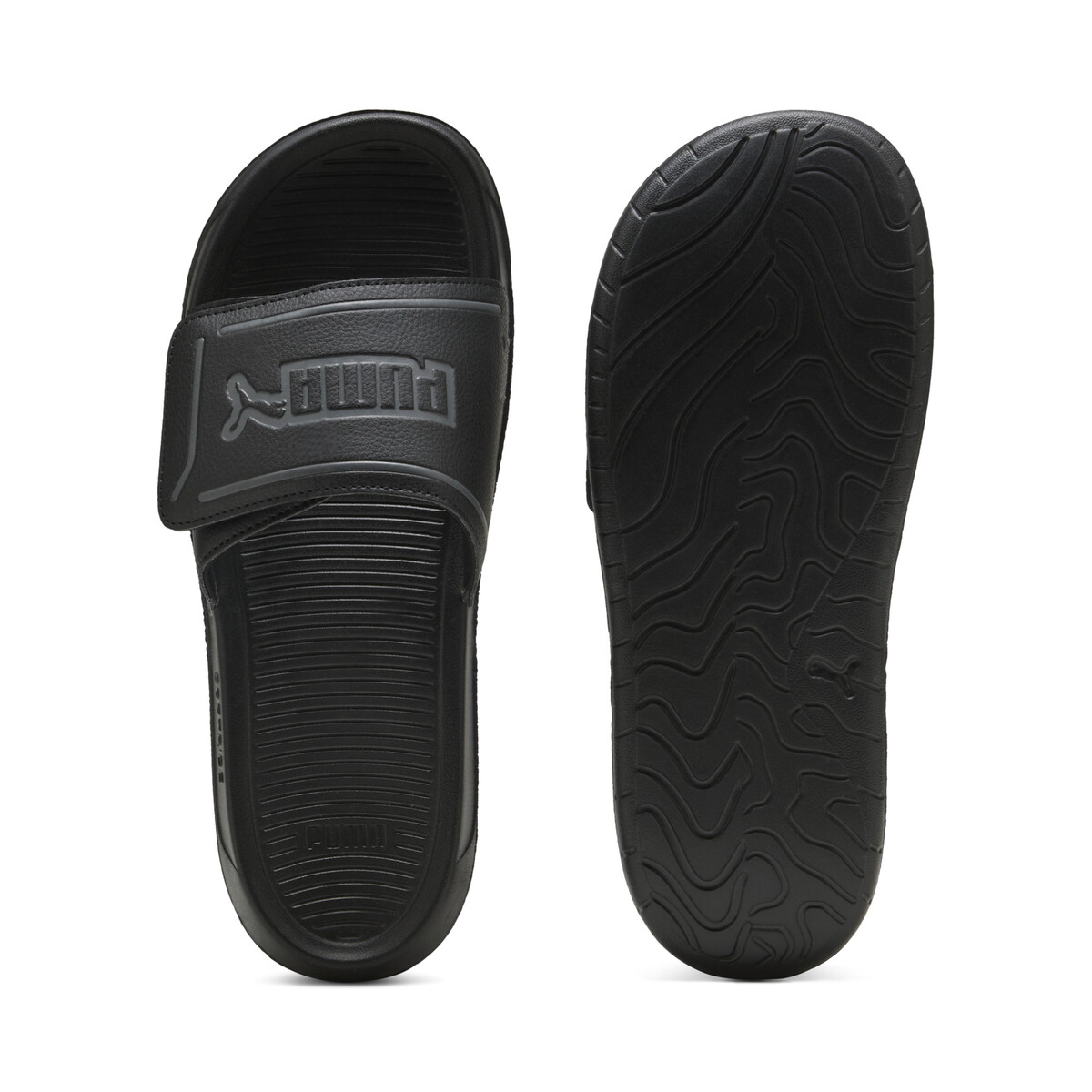 Royalcat Comfort 2 Slides Unisex in Black/Cool Dark Gray by PUMA, UK 5