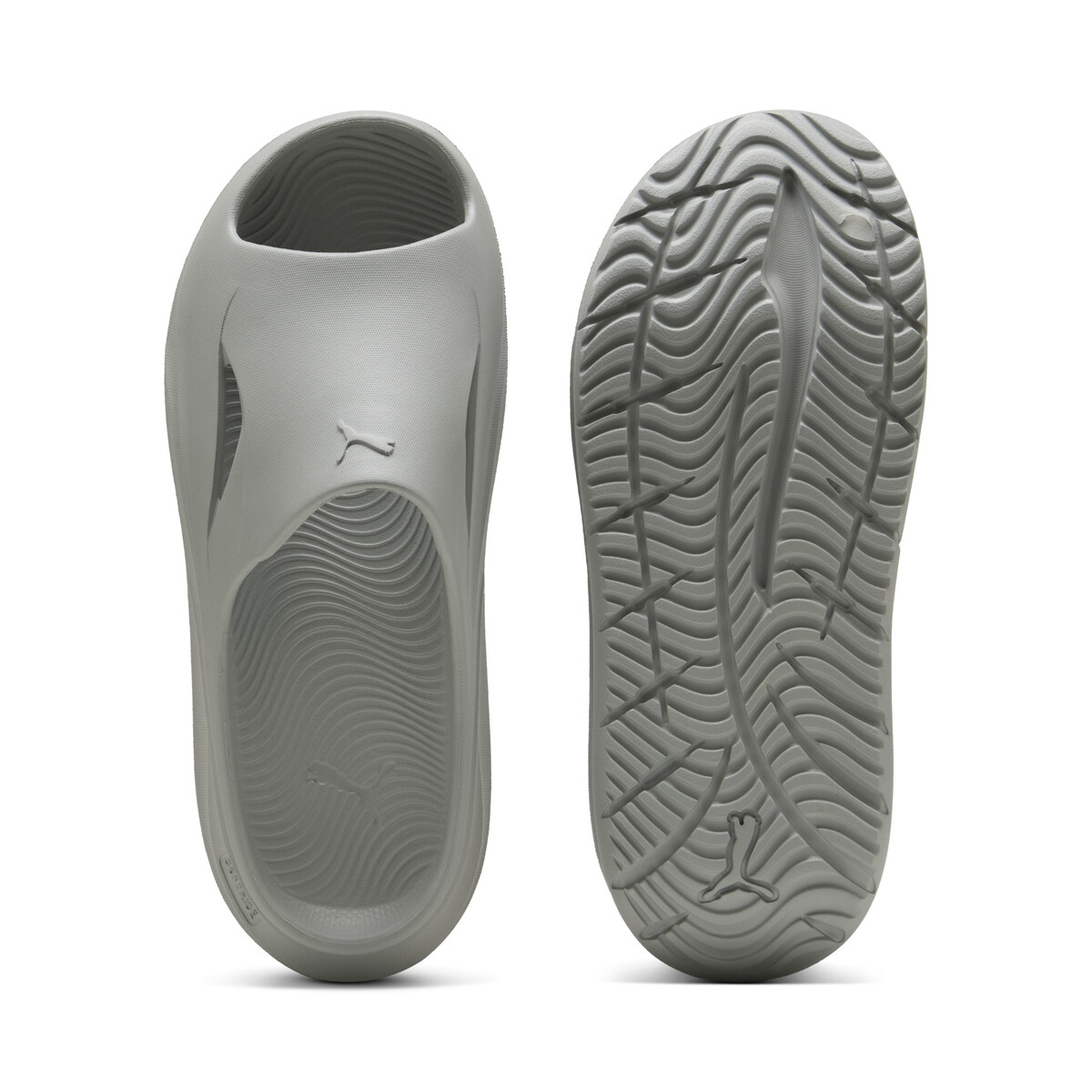 SOFTRIDE ZeroG Slides Unisex in Smokey Gray by PUMA, UK 5