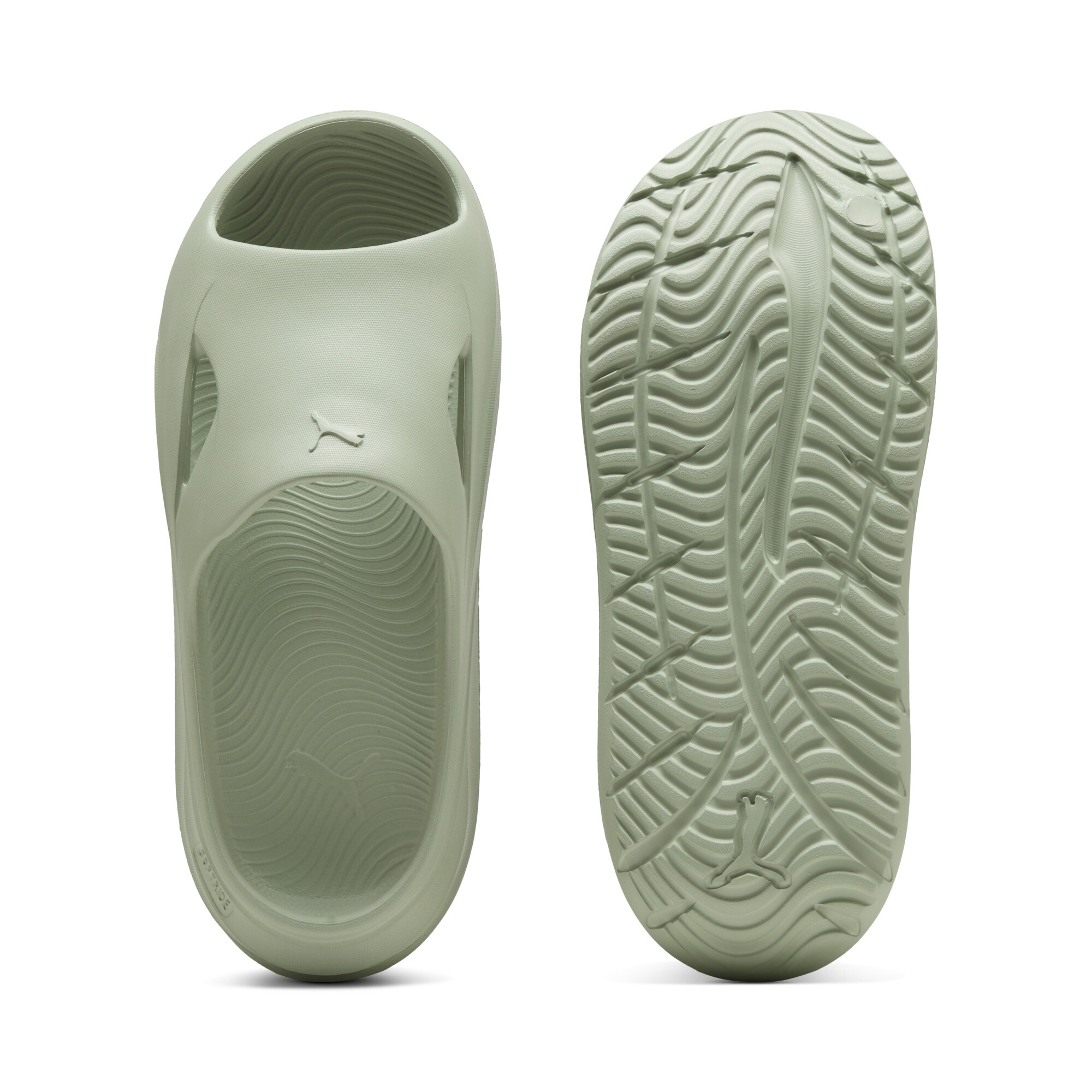 PUMA SOFTRIDE ZeroG Slides Unisex, Schuhe, Grün, 42
